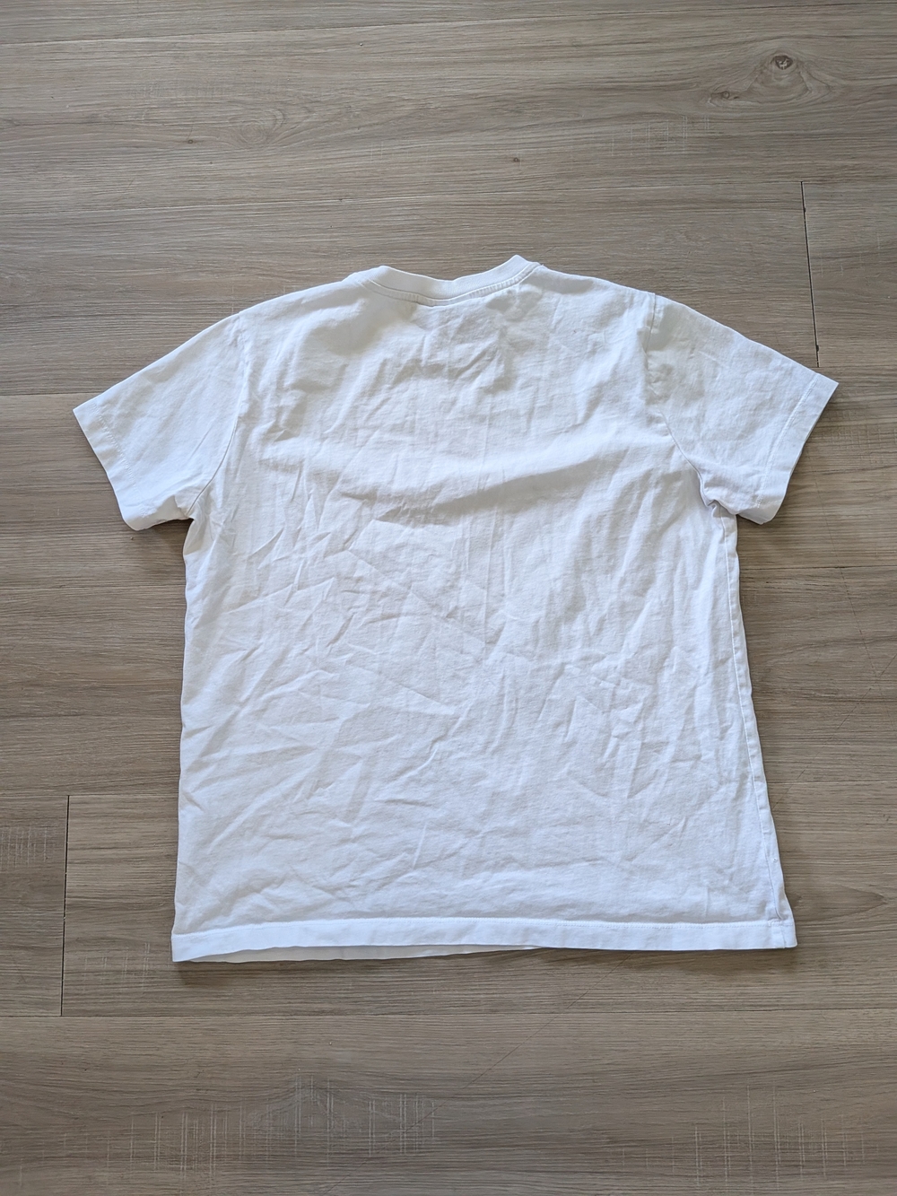 Ganni White Pastel Rainbow & Flower Graphic Tee - Picture 3 of 8